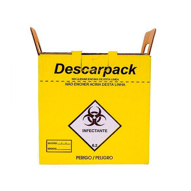 Para Material Perfurocortante Descarpack Litros Unidades Compre