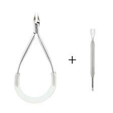 Alicate Cutículas Delicate Pro com Mini Espatula 923-1