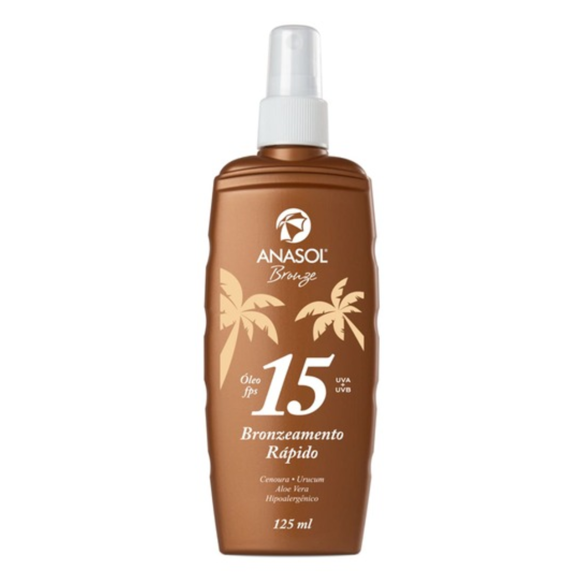 Óleo Bronzeador Anasol Fps 15 Spray 125ml