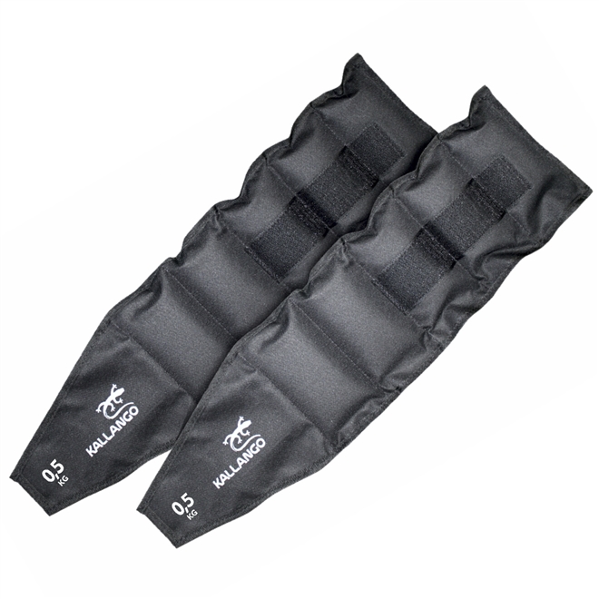 Caneleira Kallango Tradicional Nylon Preta 0,5kg Par