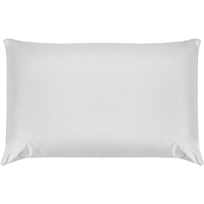 Capa Protetor Travesseiro Siliconada Impermeável Com Zíper Branca Cipel