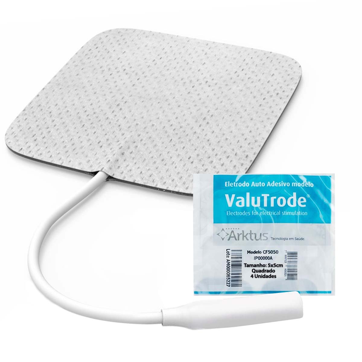 Eletrodo Autoadesivo 4 Unidades Valutrode Arktus