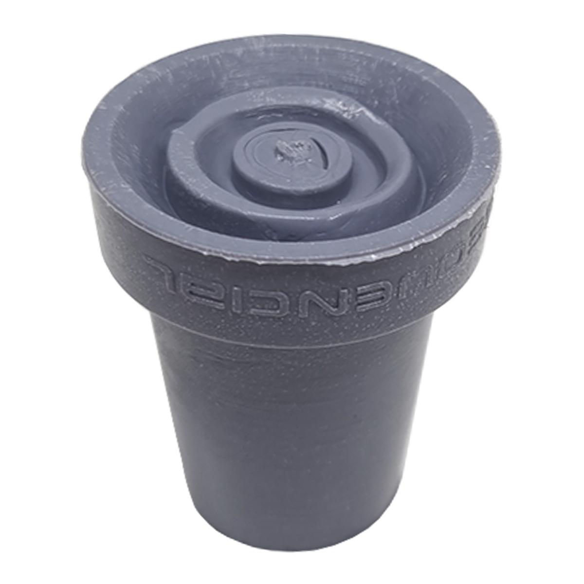 Ponteira Muleta Sequencial 3/4" Cinza Plus Kit com 4 Unidades