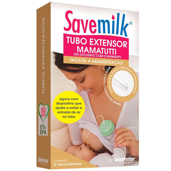 Mamatutti Tubo Extensor Savemilk 10 Unidades