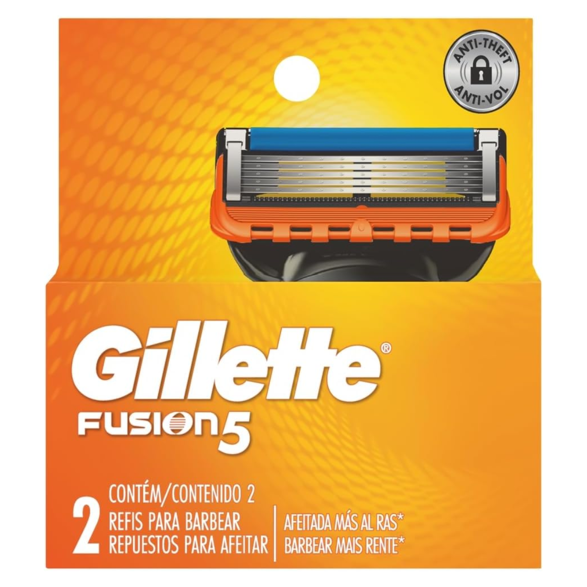 Gillette Fusion Carga 2 unidades
