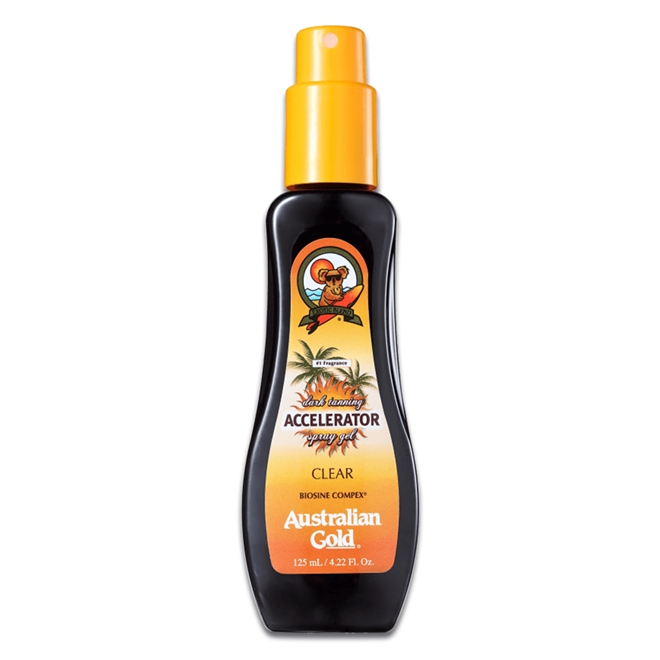 Loção Accelerator Australian Gold Spray Gel Clear 125g