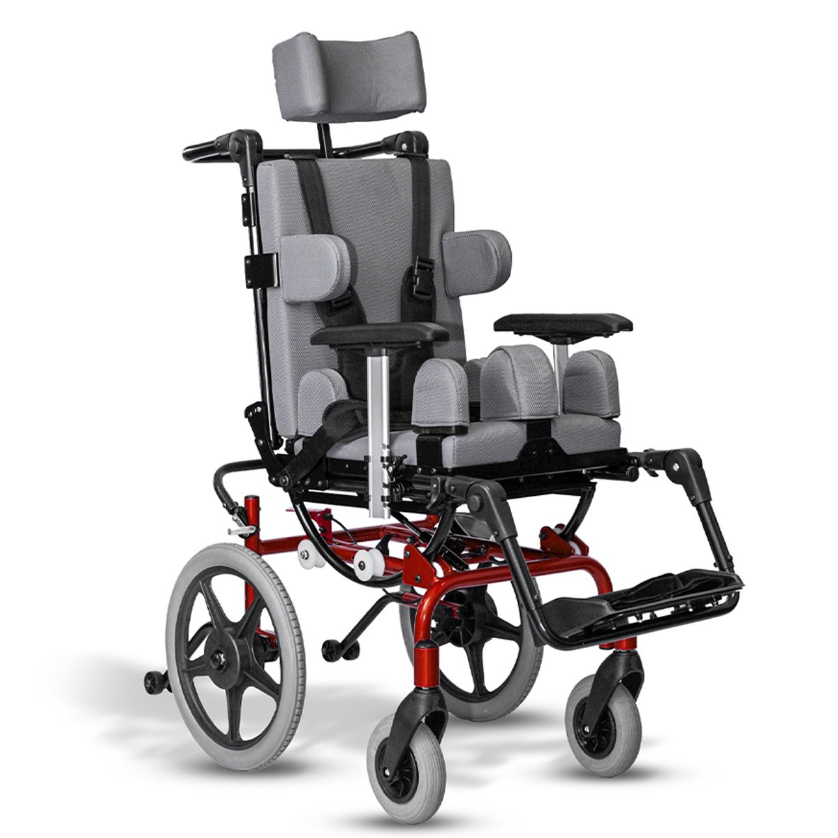 Cadeira de Rodas T1 Reclinável Sistema de Crescimento Tilt Ortobras