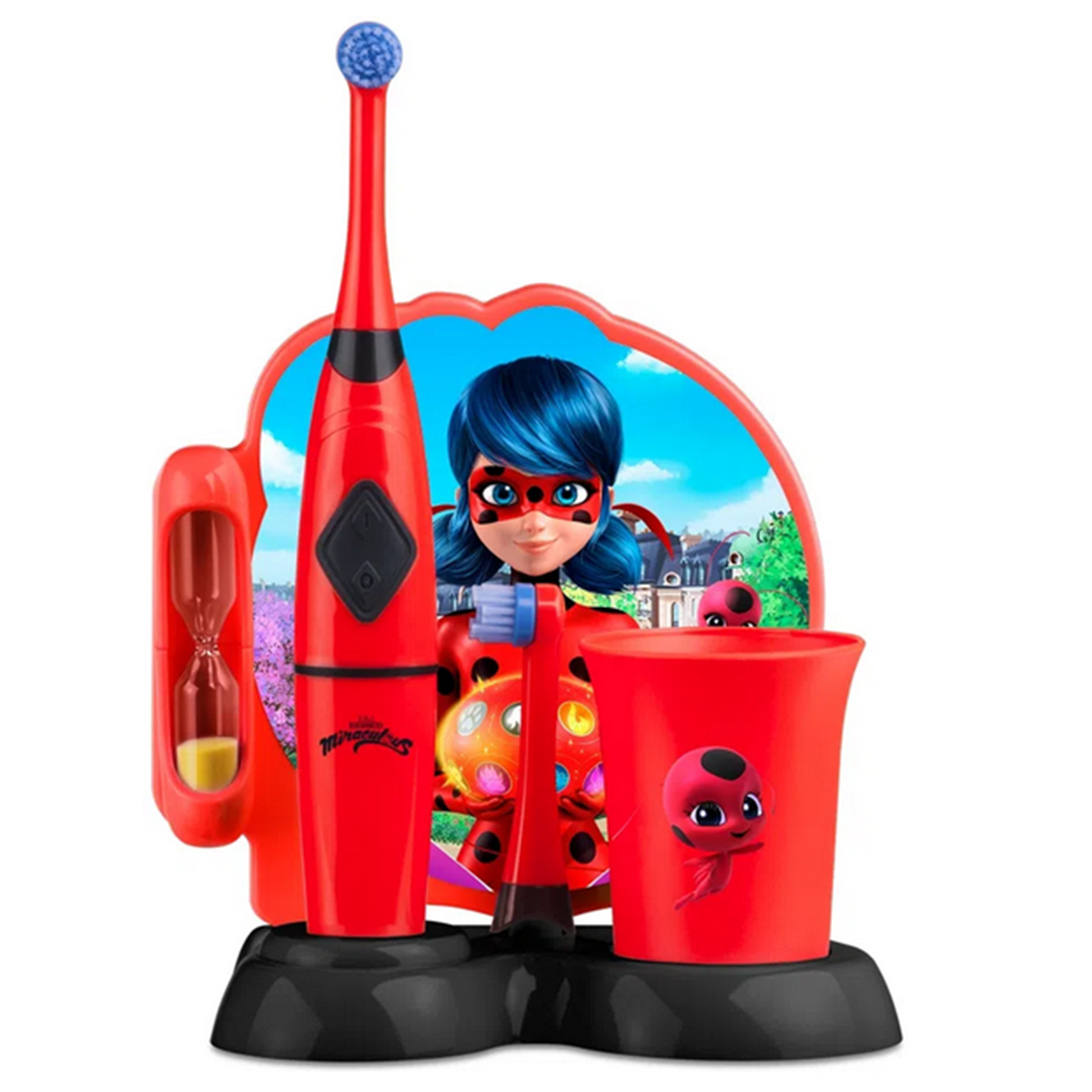 Escova Dental Elétrica Infantil Miraculos Funny Brush