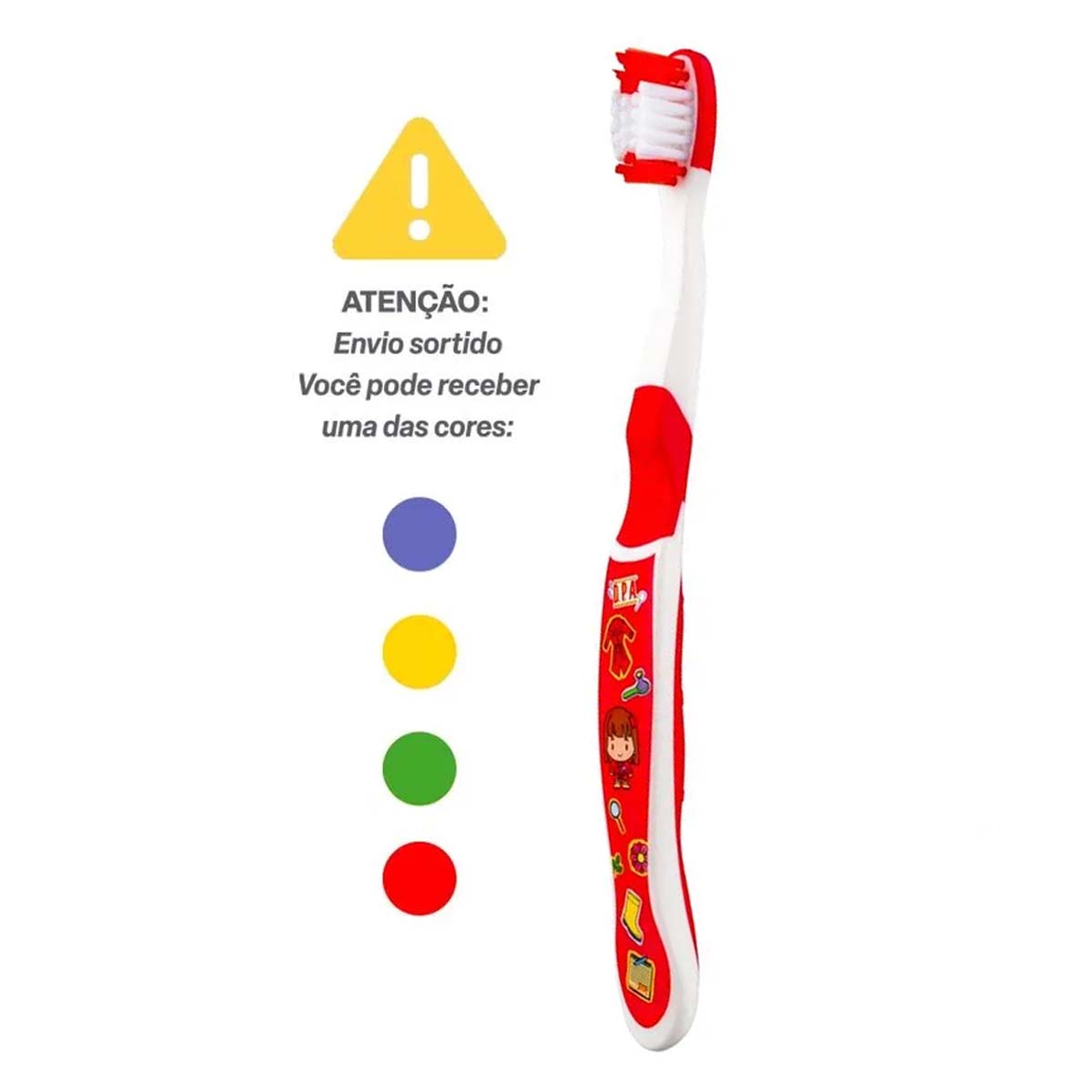 Escova de Dente Infantil DPA 3+ Anos 1 Unidade (Cores Sortidas)