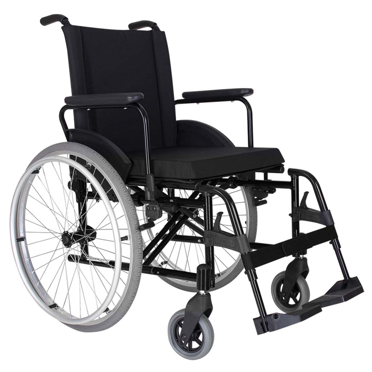 Cadeira de Rodas Alumínio Dobravel MA3 SLIM Ortomobil 48L 45C 45A 