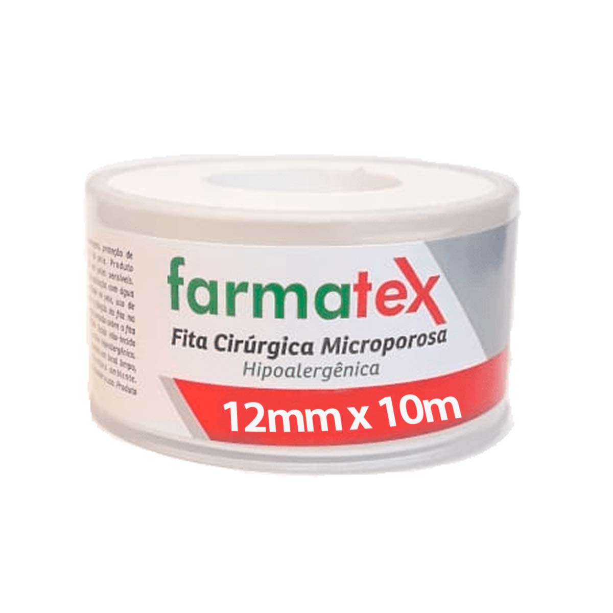 Micropore Branco Hipoalergênico Farmatex 12mm x 10m