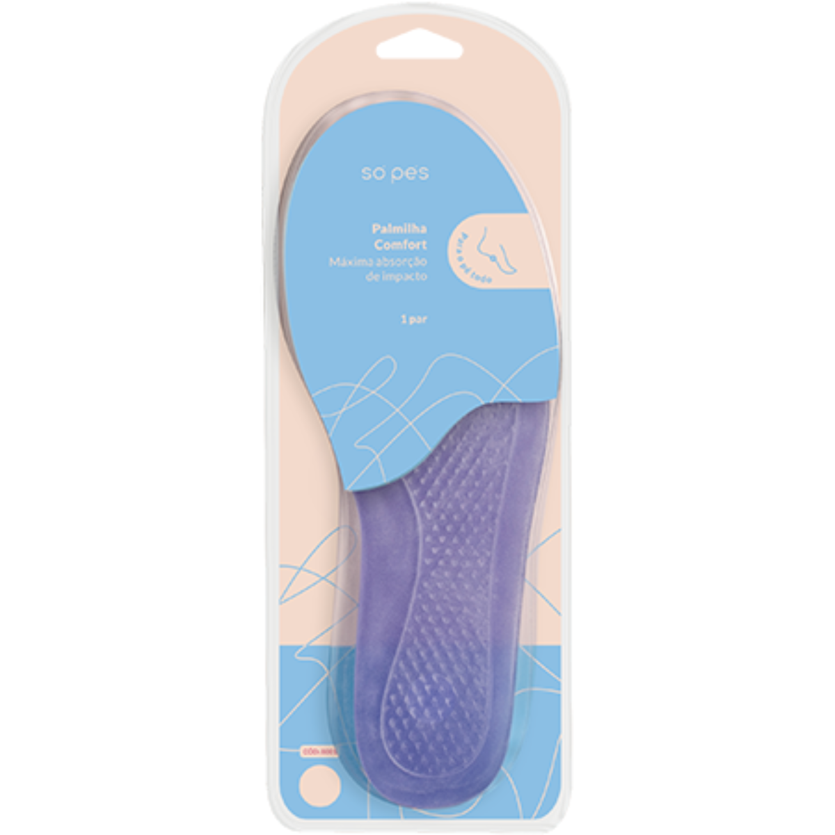 Palmilha Comfort 33/34 Só Pés