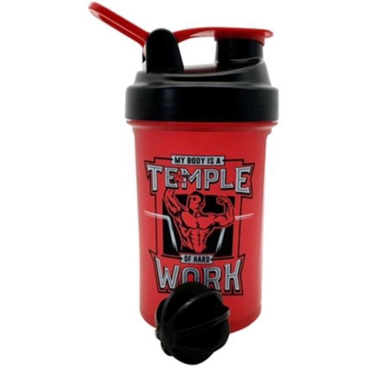 Coqueteleira Integralmedica vermelha 450ml