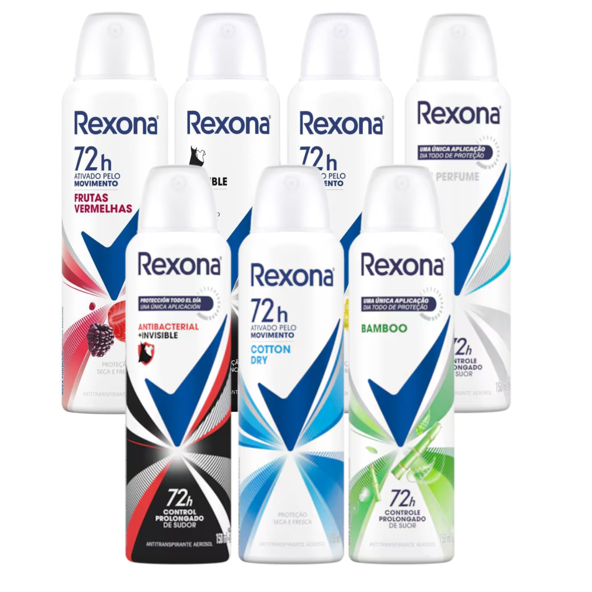 Desodorante Rexona Aerosol Feminino 150ml