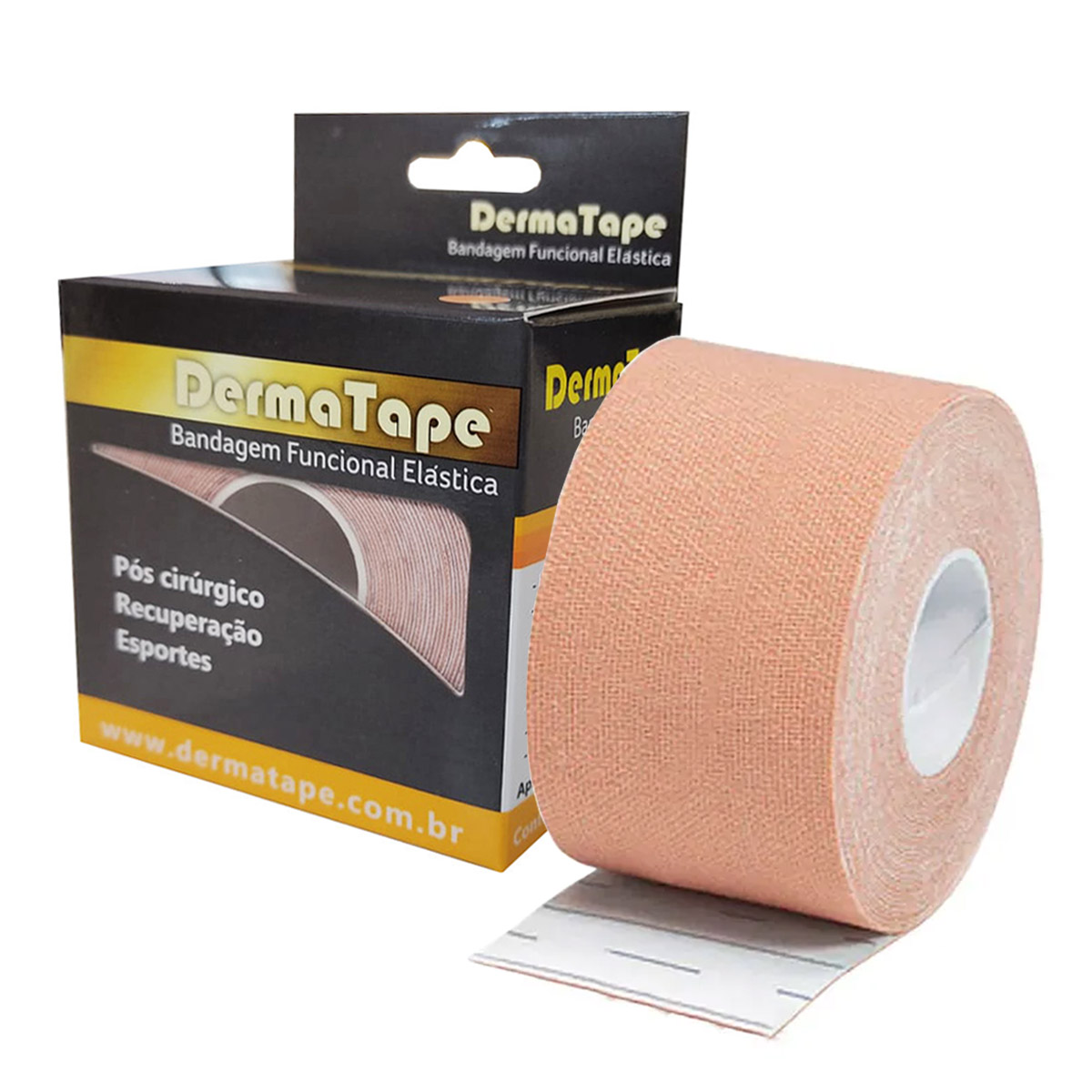 Bandagem DermaTape Funcional Elástica 5m x 5cm Bioland