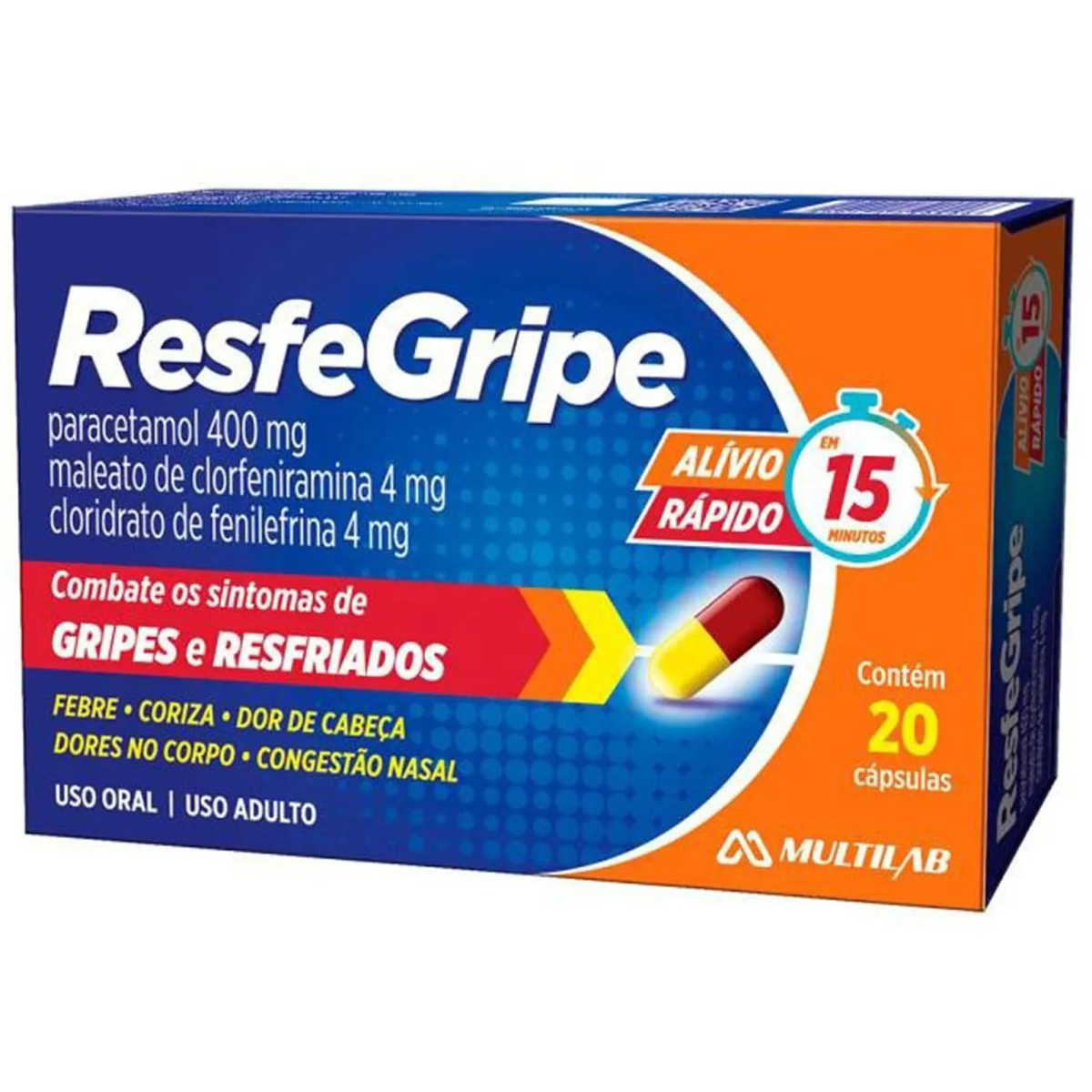 Resfregripe 20 Cápsulas Multilab