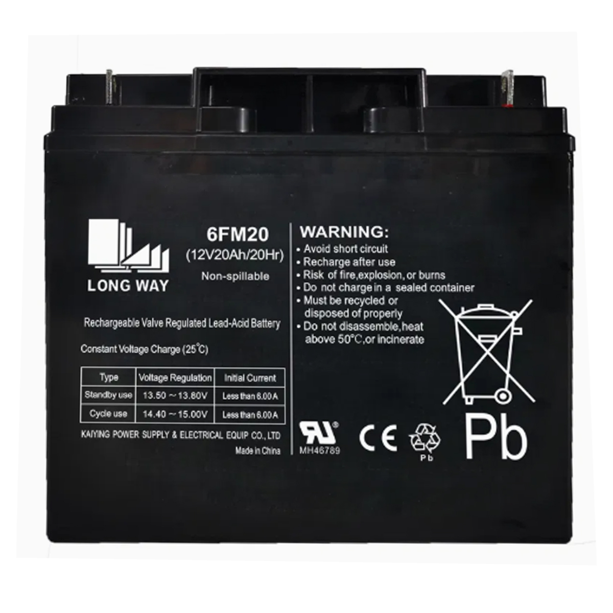 Bateria Chumbo Ácido 12V 20AH 6FM20 D800 Dellamed